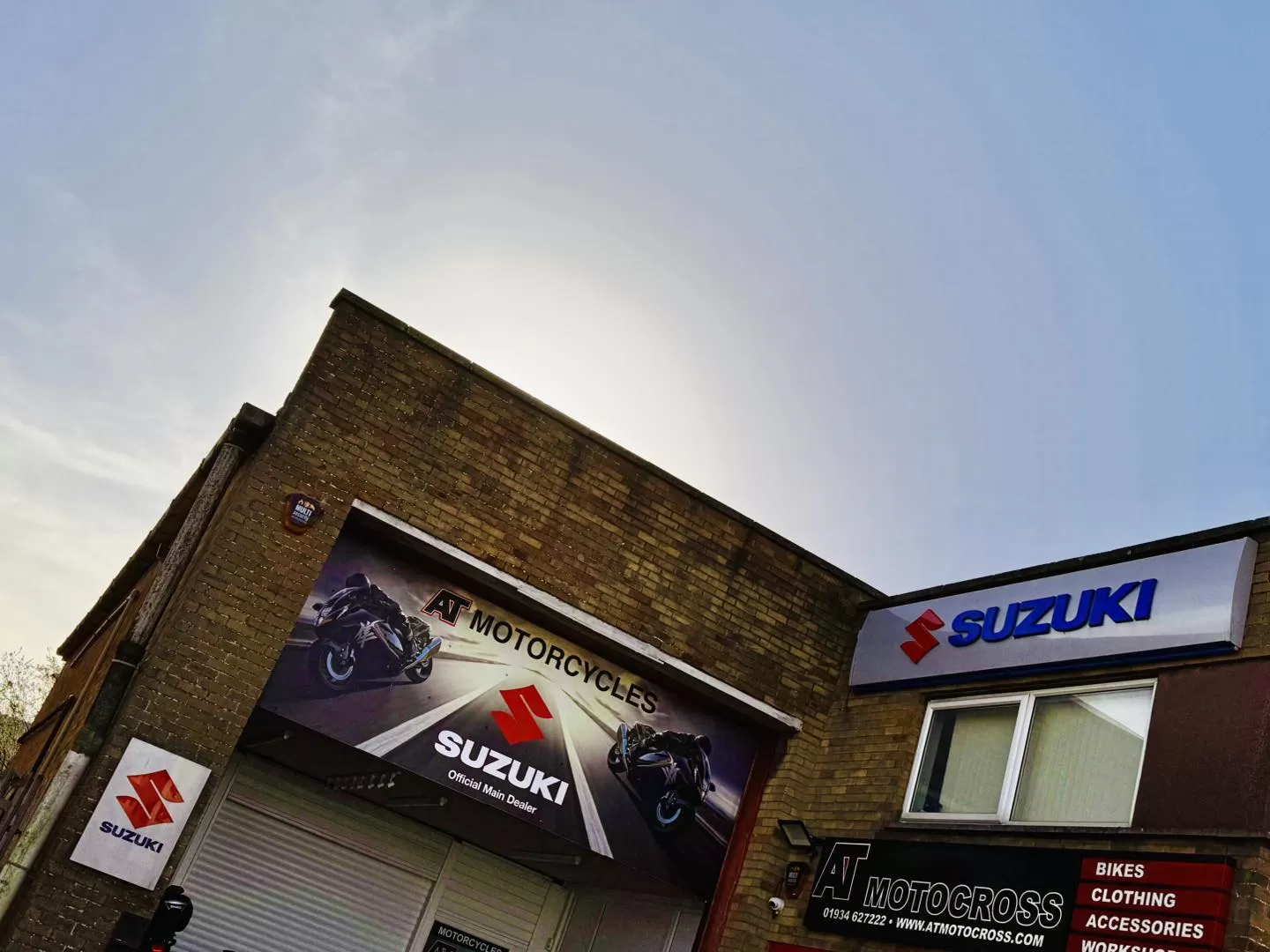 Suzuki Motorcycle Showroom in Weston-Super-Mare