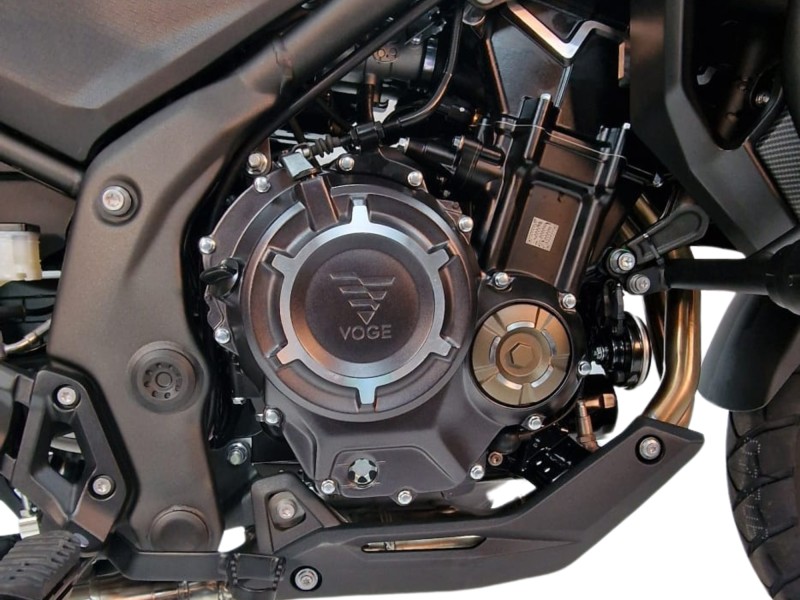 Powerful 494cc DOHC 8V Engine