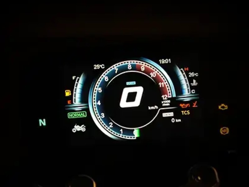 Full Colour TFT Dash