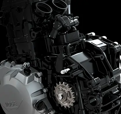 Water cooling engine with Twin-cylinder